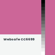 Color chip: Websafe CC6699