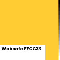 Color chip: Websafe FFCC33