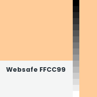 Color chip: Websafe FFCC99