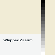 Color chip: Whipped Cream