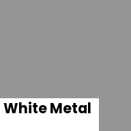 Color chip: White Metal