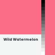 Color chip: Wild Watermelon