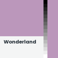 Color chip: Wonderland