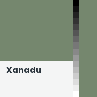 Color chip: Xanadu