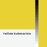 Color chip: Yellow Submarine