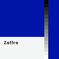Color chip: Zaffre
