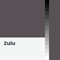 Color chip: Zulu