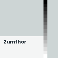 Color chip: Zumthor